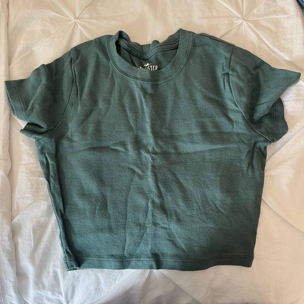 Hollister Cropped Babydoll Top